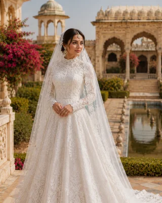 لباس عروس گشاد